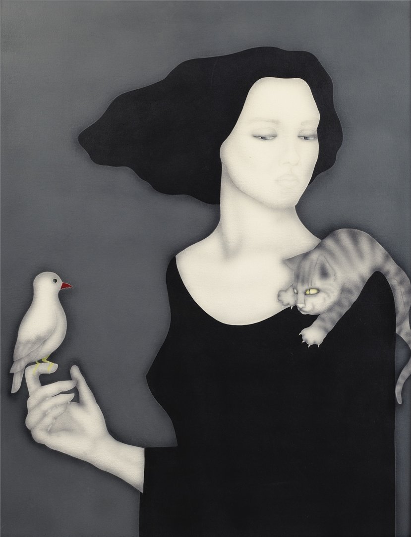 Kerban Arca Batibeki (born in 1956) Acrylic and Mixed Media.jpg