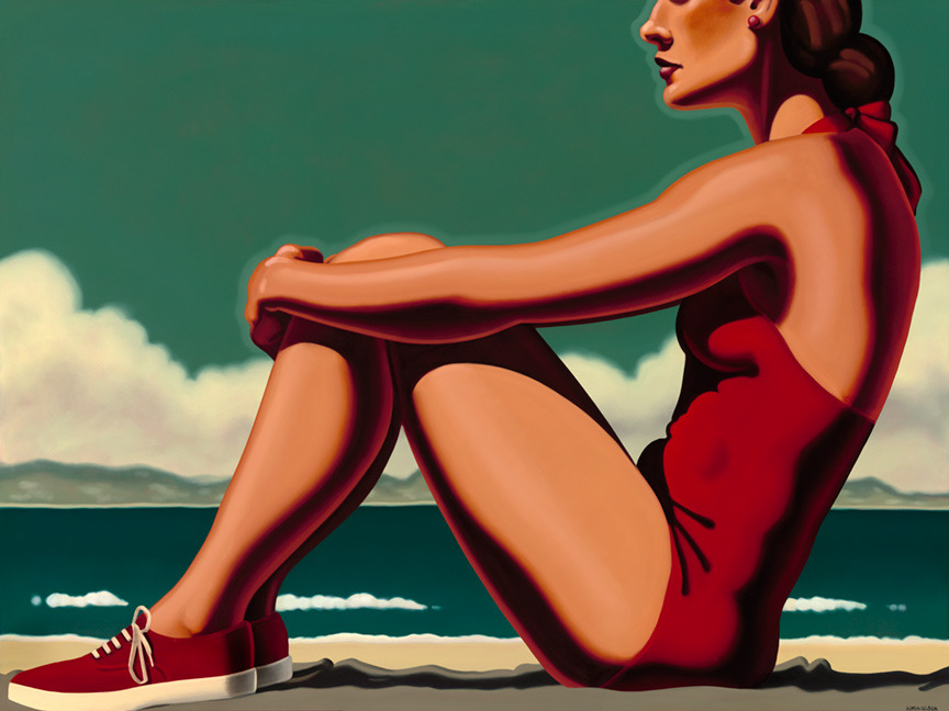 Kenton Nelson  Less Than Usual, 2017  Oil on canvas  36 x 48 i.jpg