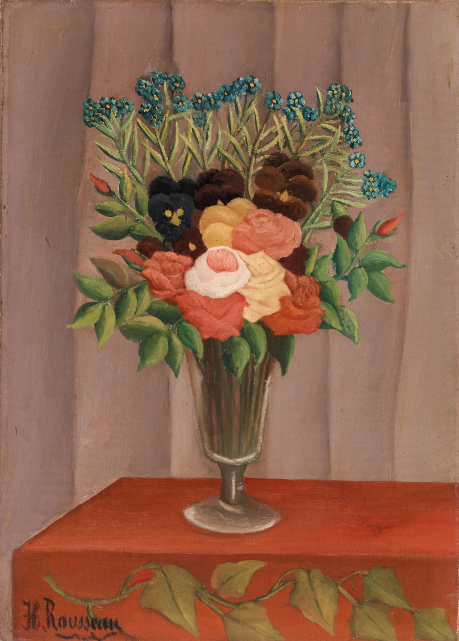 마크로스코 액자 버전 Bouquet of Flowers  probably 1909-1910. Oil on canvas. 46,4 x 33,3 cm. The Barnes Foundation, Philadelphia.jpg