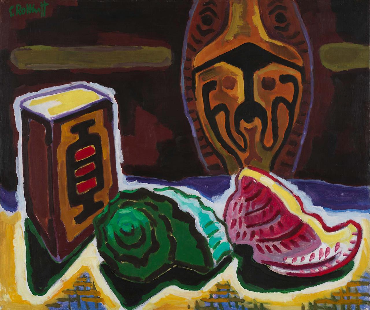 schmidt-rottluff-karl---berlino---brucke-museum---seeschnecken-und-ahnenschild-1956-olio-su-tela-76-x-90-cm_51509923293_o.jpg