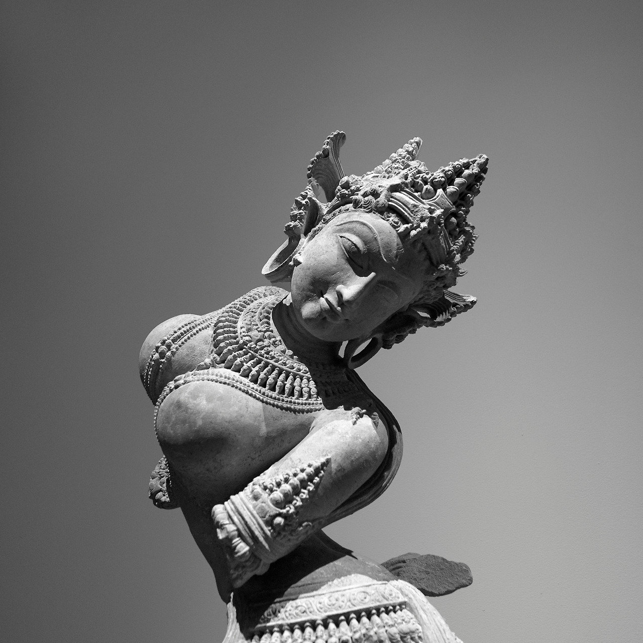 Dancing Celestial Deity (Devata) (early 12th century  Indian Medieval Sculpture.jpg