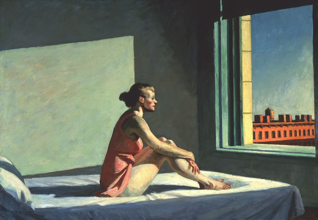 Morning Sun  1952. Oil on canvas. 71,4 x 101,9 cm. Columbus Museum of Art, Columbus, Ohio..jpg