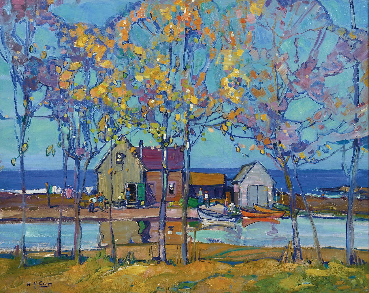 Allen Gilbert Cram - Fisherman’s Cottages.jpg