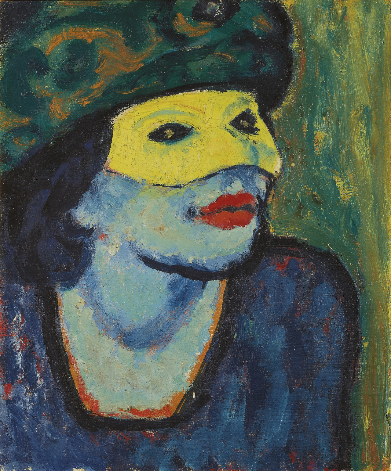 Max Pechstein - The Yellow Mask I [1910].jpg