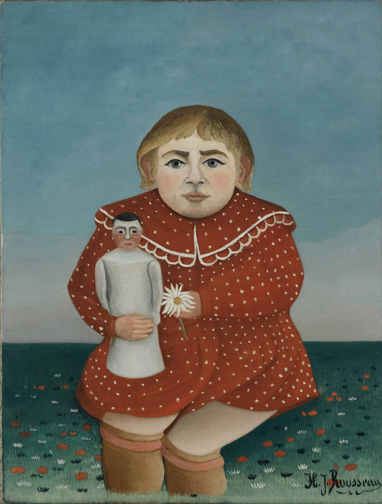 Child with Doll  1892. Oil on canvas. 66 x 51 cm. Musée de l'Orangerie, Paris.jpg