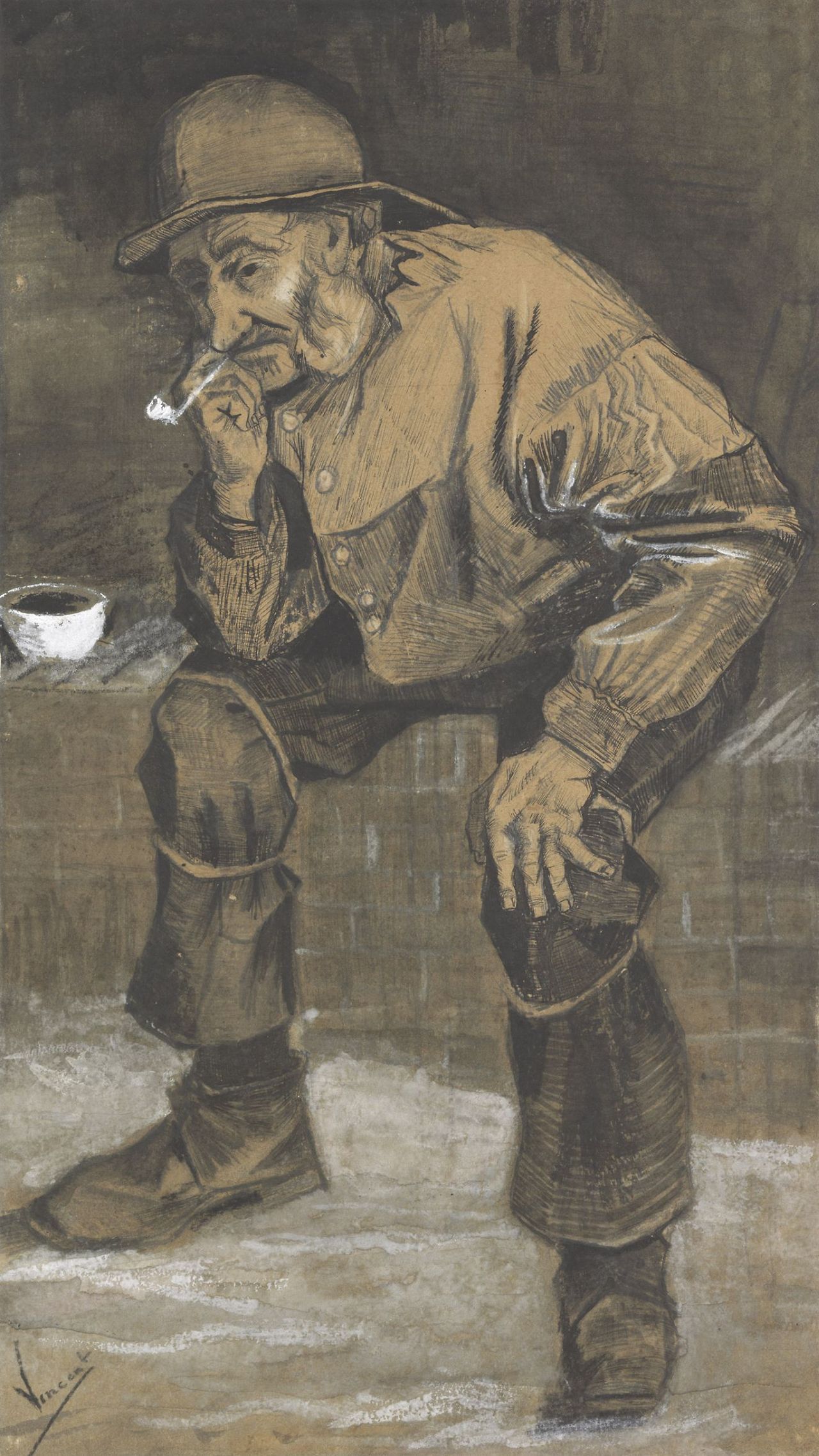 1883 Van Gogh Old fisherman seated,drawing(Kröller-Müller Museum) (2.jpg