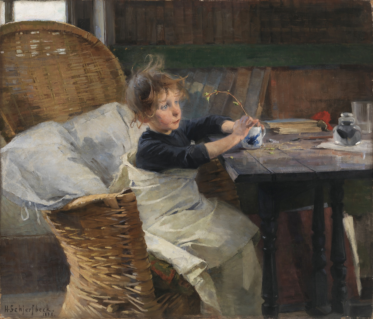 Helene Schjerfbeck - The Convalescent [1888].jpg