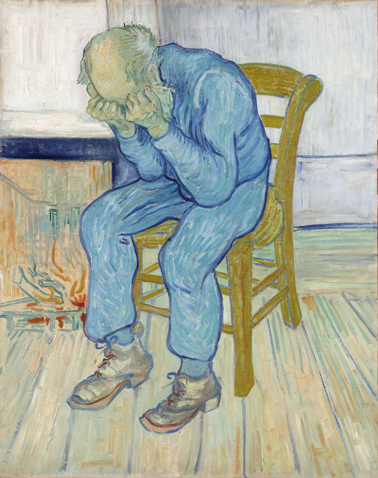1890 Van Gogh Old man grieving(Kröller-Müller Museum.jpg