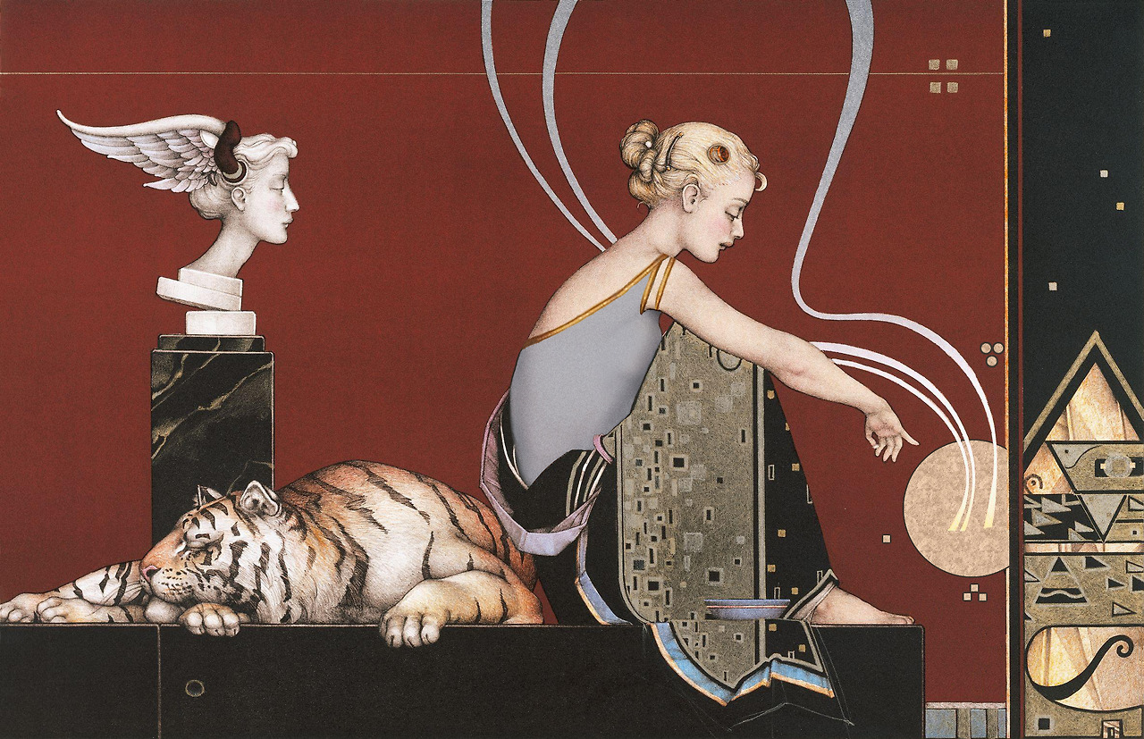 Michael Parkes %22Fire I%22 1995.jpg
