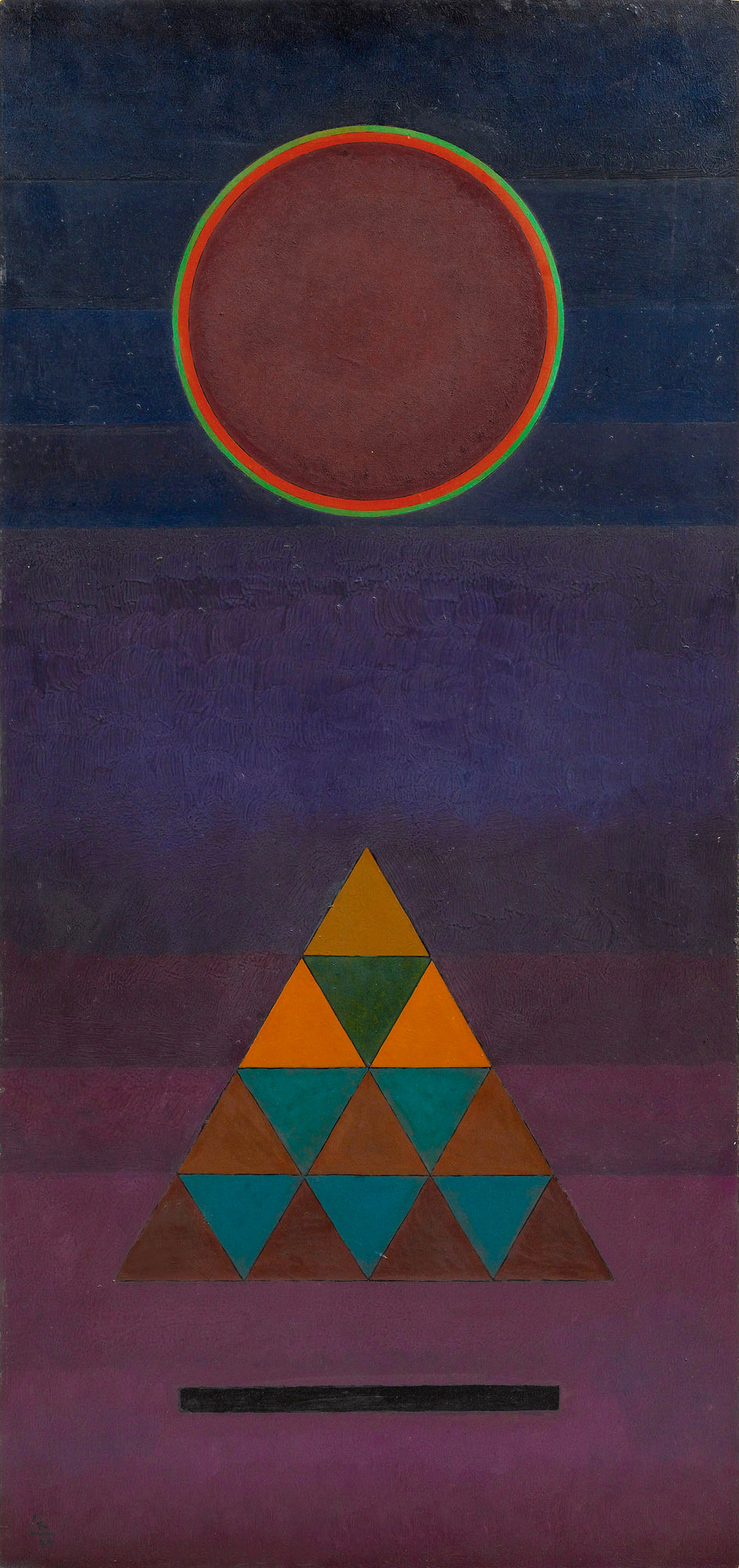 Wassily Kandinsky (1866–1944), Three Sounds, 1926  Wassily Kandinsky (1866–1944)  Three Sounds  1926     Oil on canvas  59.9 x 59.6 cm     Guggenheim Museum, New York.jpg