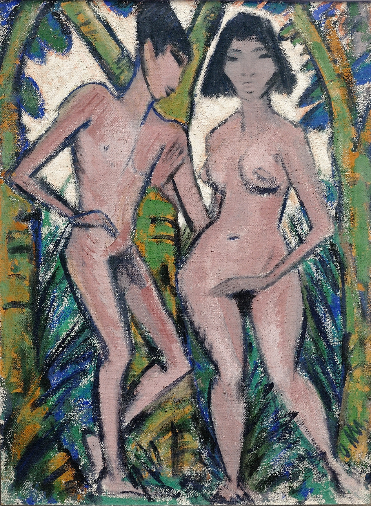 Adam and Eve - Otto Mueller - 1913:1922. 1.jpg