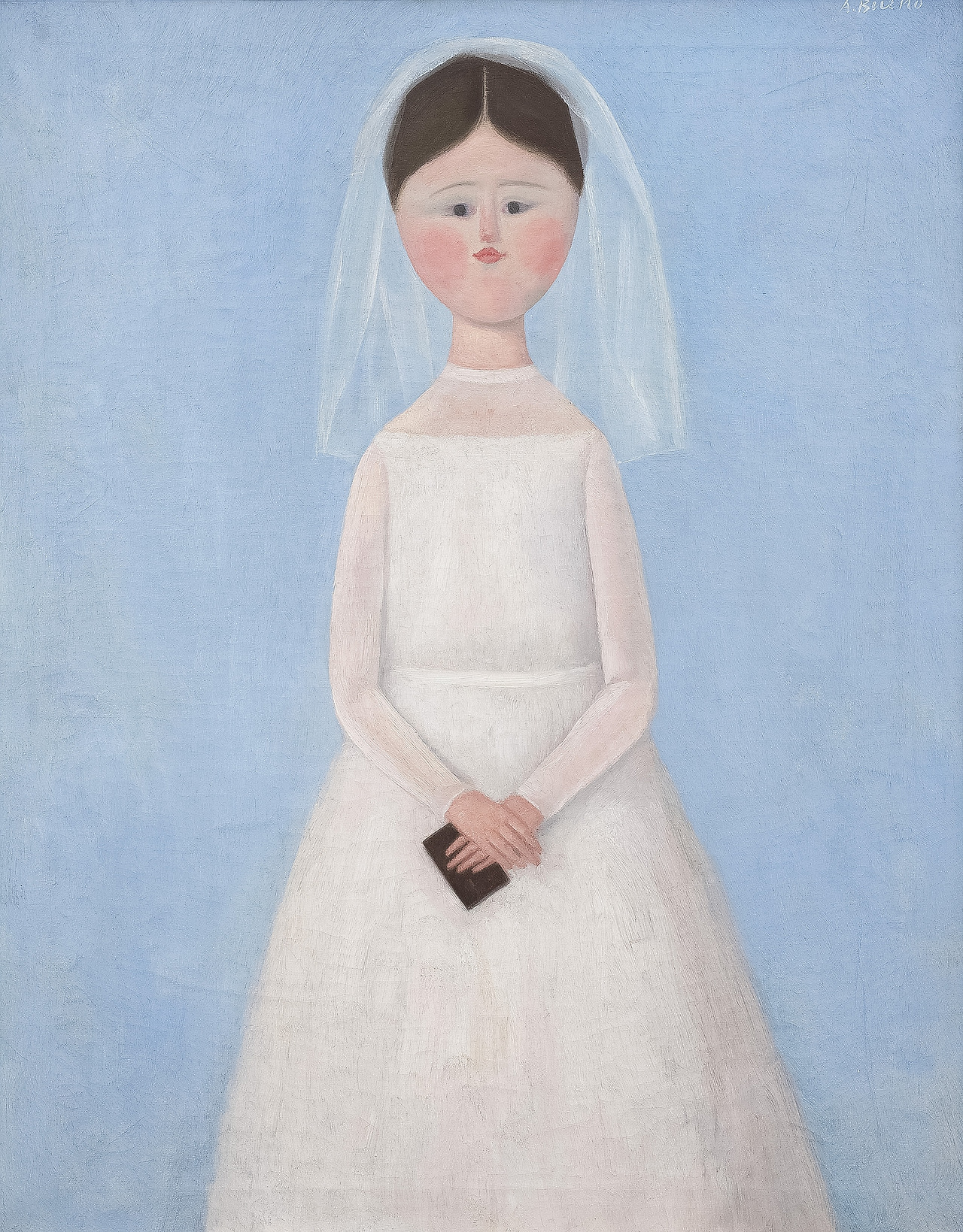 Bueno Anton - Collezione Privata - Prima comunione (1960c.) (olio su tela no info).jpg