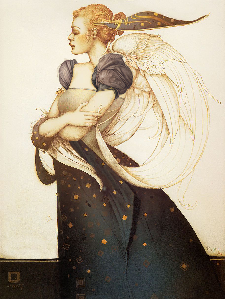 Michael Parkes %22The Golden Salamander%22 aka %22Running the Golden Salamander%22 1991.jpg