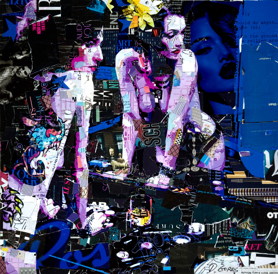 Derek Gores_CouldDoAnything  Derek Gores  %22Could Do Anything”  Collage on canvas  24%22 x 24%22.jpg