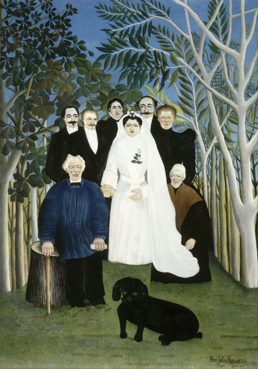 마크로스코 액자 버전 The Wedding Party  around 1905. Oil on canvas. 114 x 163 cm. Musée de l'Orangerie, Paris. RF 1960-25. .jpg