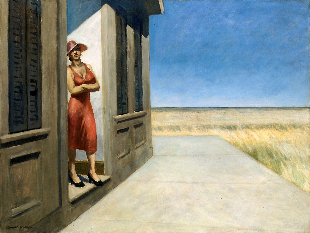 South Carolina Morning  1955. Oil on canvas. 77,6 x 102,2 cm. Whitney Museum of American Art, New York.jpg