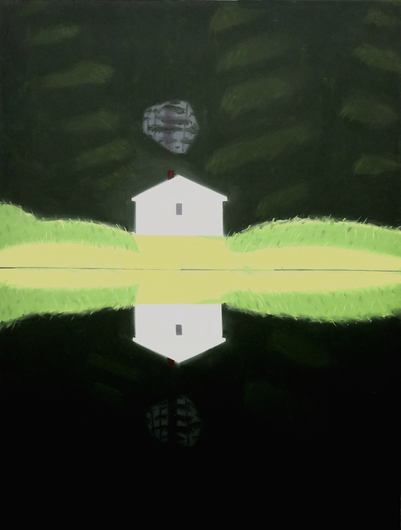 Alex Katz 1927 New York Reflection 3 1992 Musée Munich Brandhorst.jpg