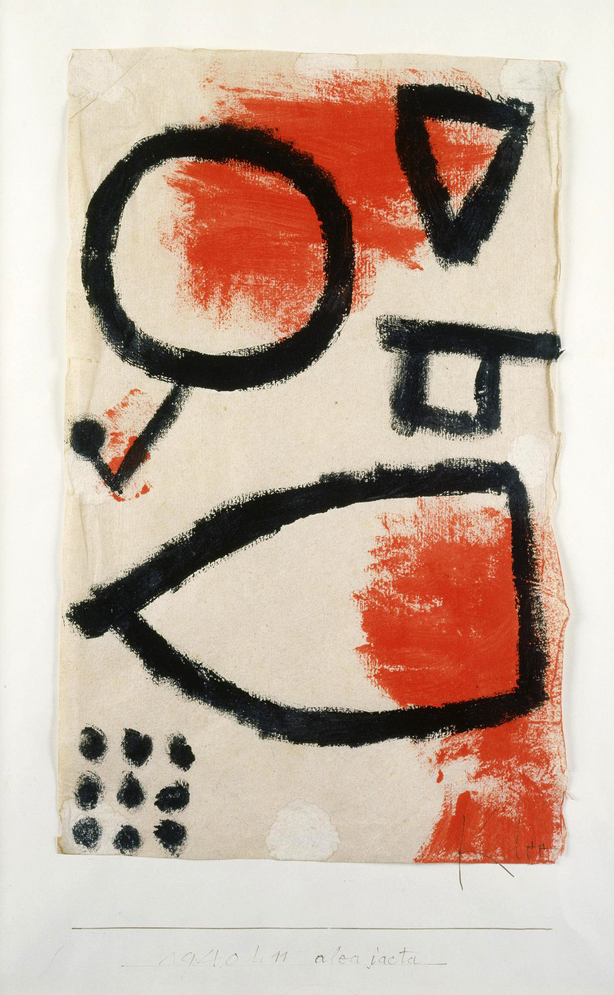 Alea Iacta  1940. Pastel on cardboard. 21,6 x 45 cm.jpg