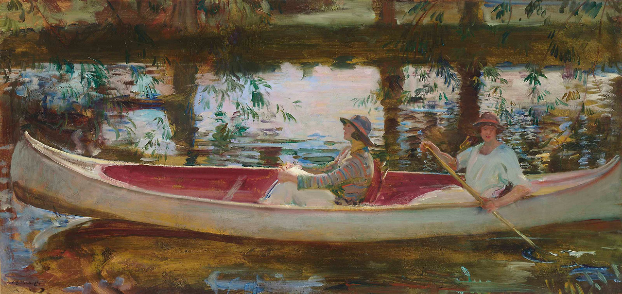 Alfred James Munnings - The White Canoe.jpg