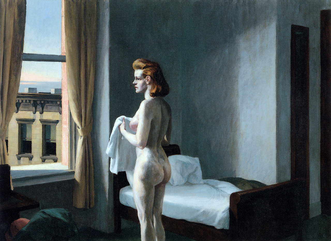 Morning in a City  1944. Oil on canvas. 112,5 x 152 cm. Williams College Museum of Art, Williamstown. 77..jpg