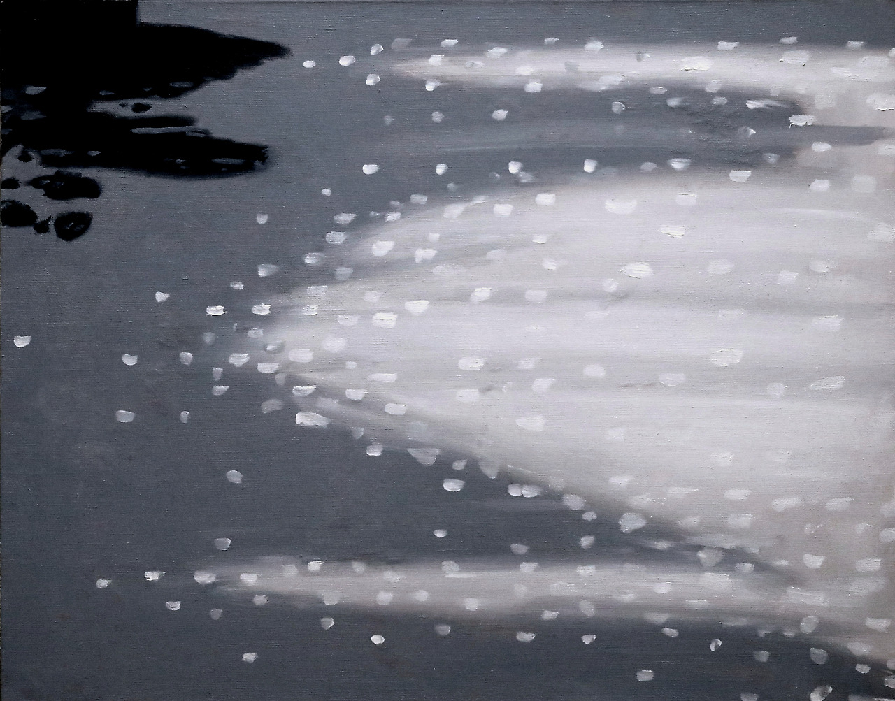 Alex Katz 1927 New York  Lumière blanche du soleil White sunlight 1 1991  Musée Munich Brandhorst.jpg