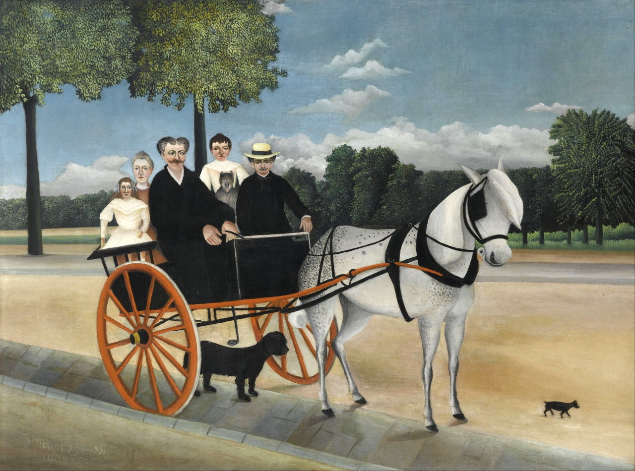 마크로스코 액자 버전 La Carriole du père Junier (Junier’s Cart)  1908. Oil on canvas. 97 x 129 cm. Musée de l'Orangerie, Paris..jpg