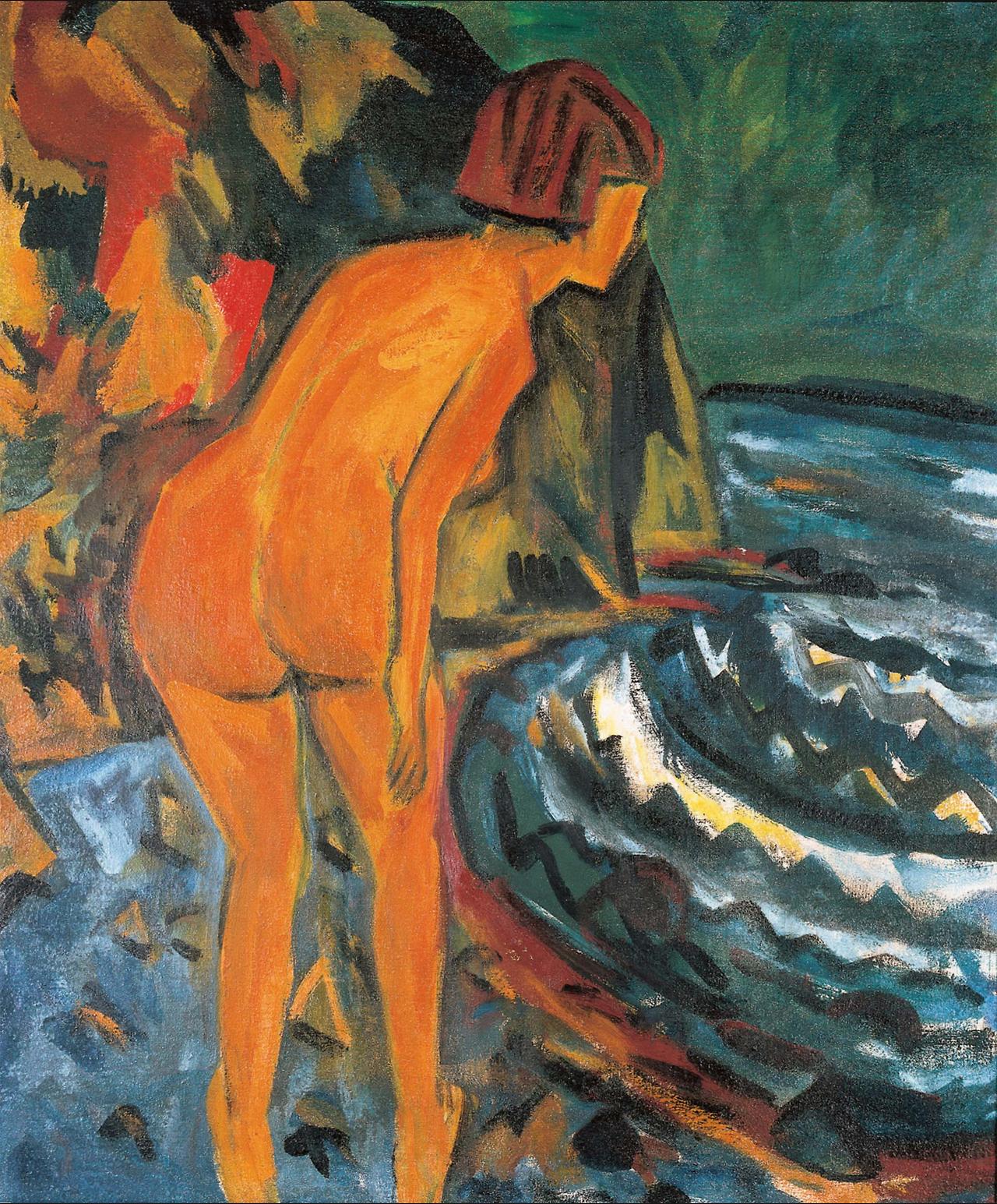 heckel-erich---collezione-privata---badende-siddi-am-abendlichen-strand-an-der-flensburger-forde-osterholz-1913-olio-su-tela-911-x-794-cm_51793548888_o.jpg