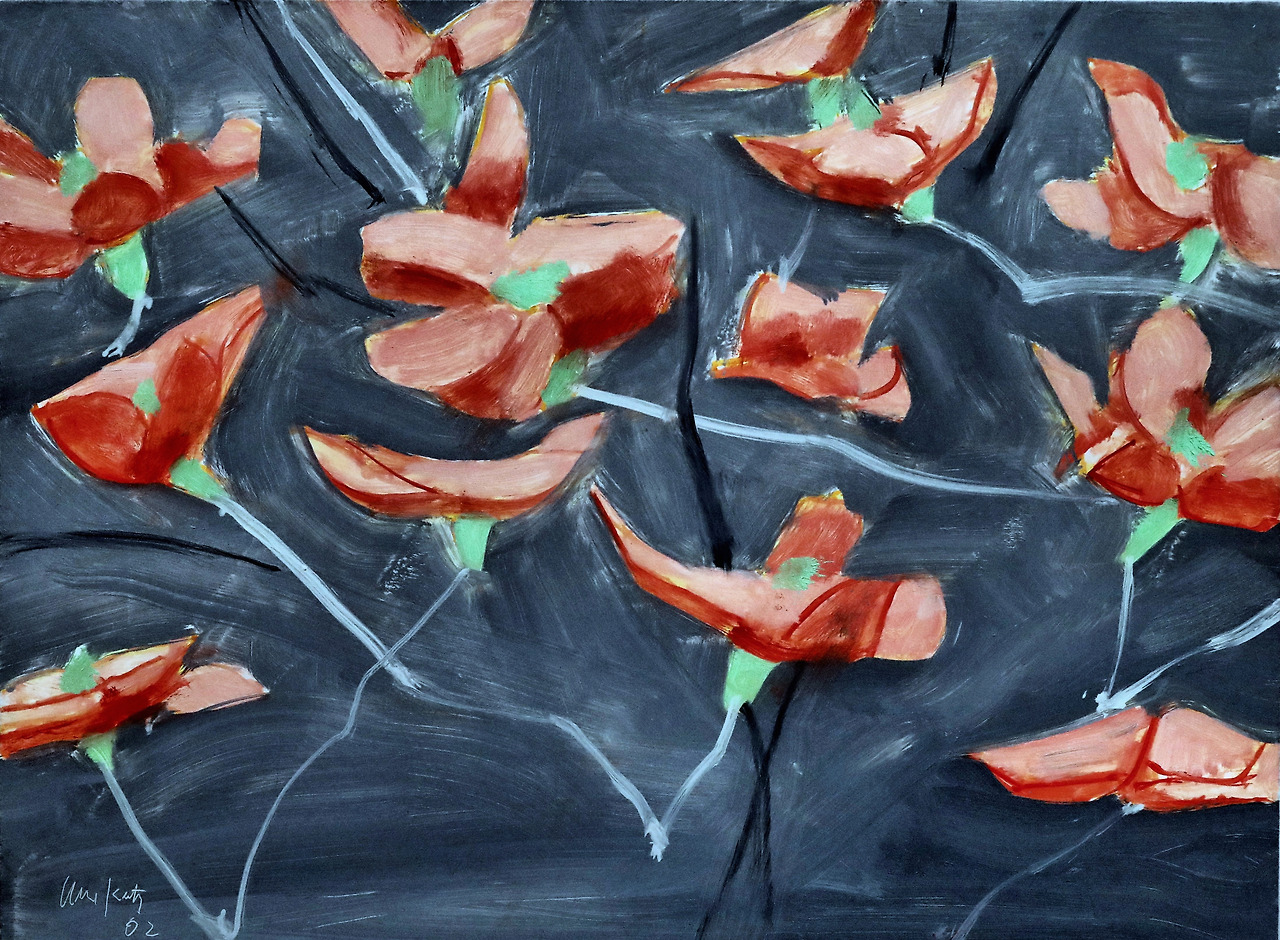 Alex Katz 1927 New York  Magnolia 2002  Musée Munich Brandhorst.jpg