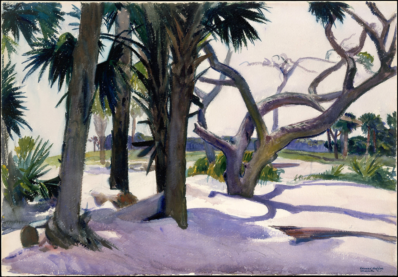Folly Beach, Charleston, South Carolina  1929. Watercolor, gouache and charcoal on paper. 35,2 x 50,2 cm. The Metropolitan Museum of Art, New York. 19.jpg