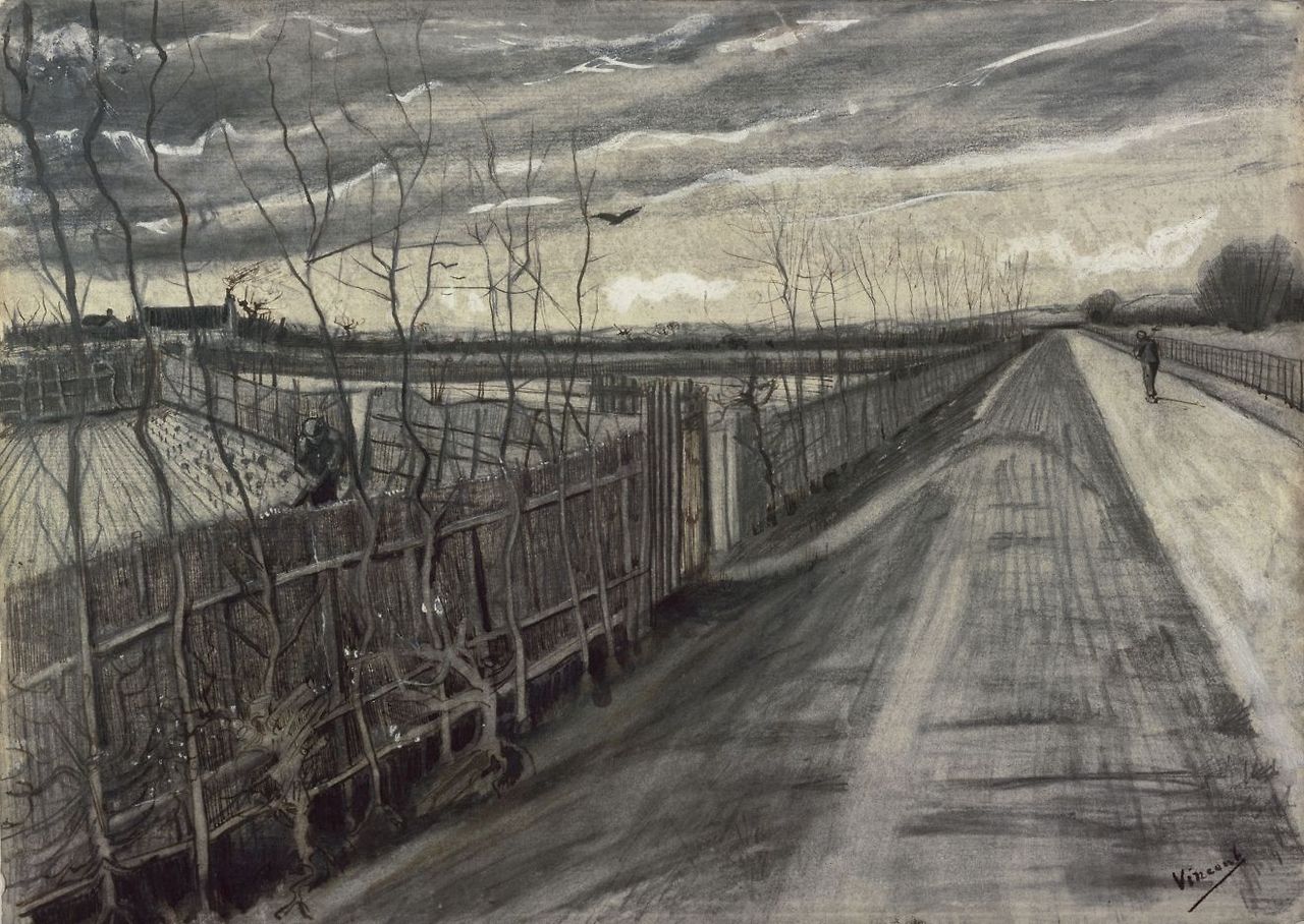 1882 Van Gogh Country road,drawing(Van Gogh Museun Amsterdam).jpg