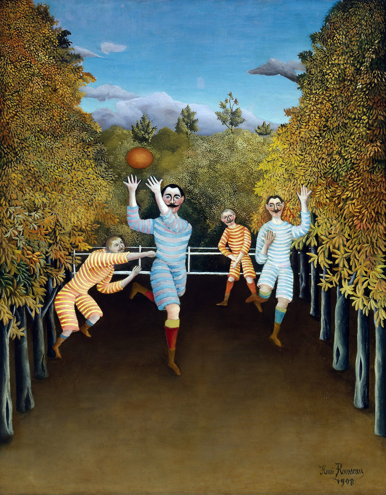 The Football Players  1908. Oil on canvas. 100,3 x 80,3 cm. Solomon R. Guggenheim Museum, New York.jpg