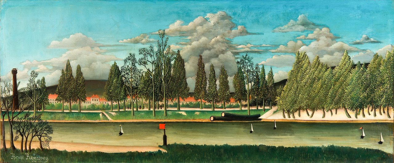 Vue du quai d'Asnières  1900. Oil on canvas. 52,7 x 126,4 cm. The Barnes Foundation, Philadelphia. .jpg