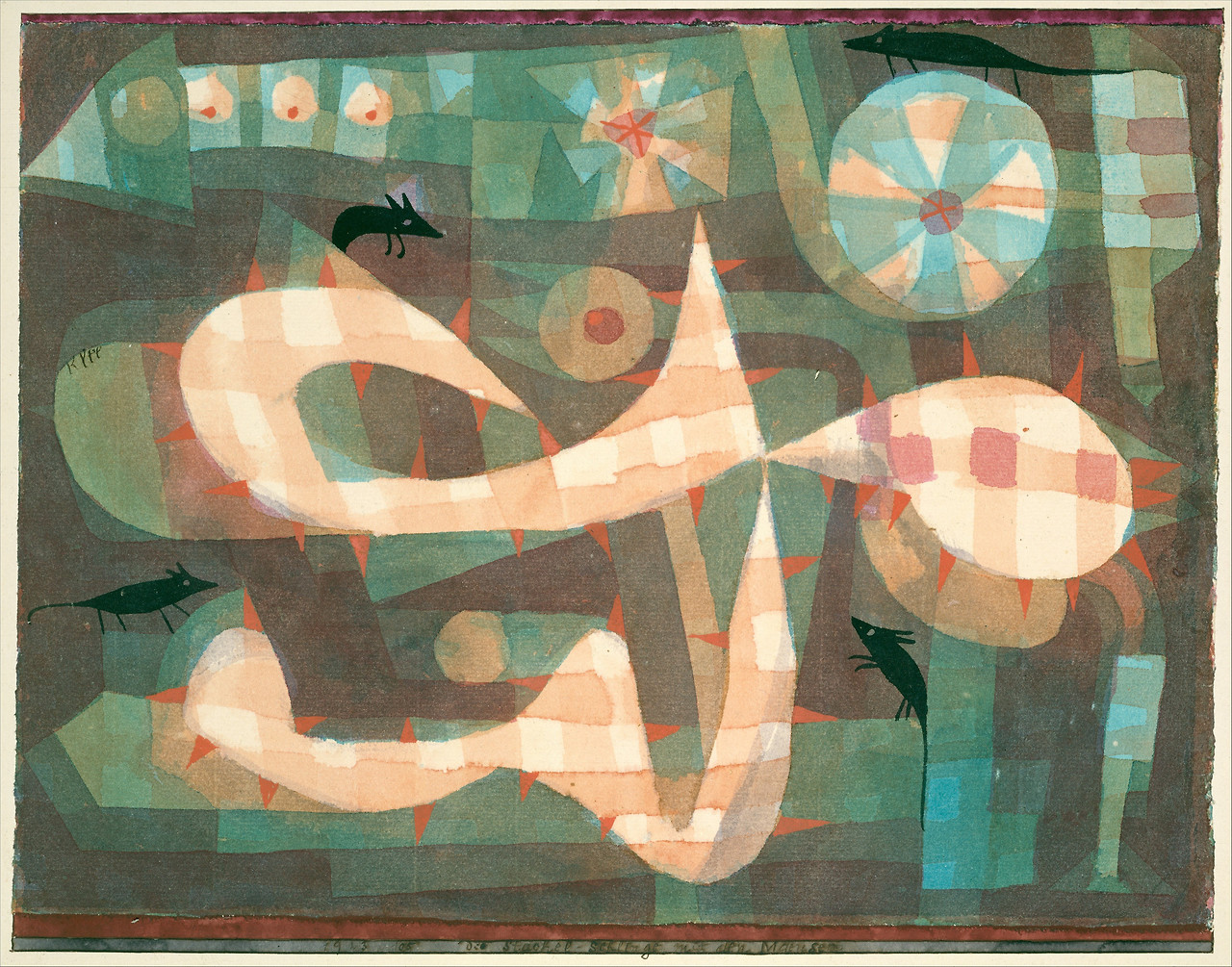 Paul Klee - The Barbed Noose with the Mice [1923].jpg