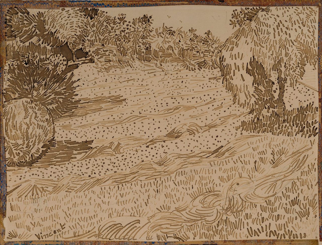 van-gogh-vincent---collezione-privata---un-coin-de-jardin-a-arles-1888-inchiostro-bruno-e-matita-su-carta-con-cornice-fittizia-in-carta-marmorizzata-dellartista-242-x-316-cm_50647304963_o.jpg