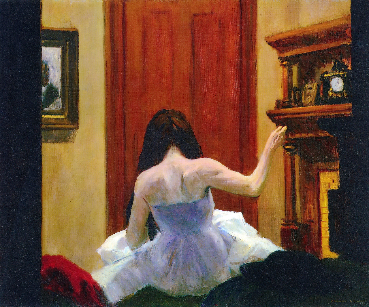 New York Interior  c. 1921. Oil on canvas. 61,8 x 74,6 cm. Whitney Museum of American Art, New York..jpg