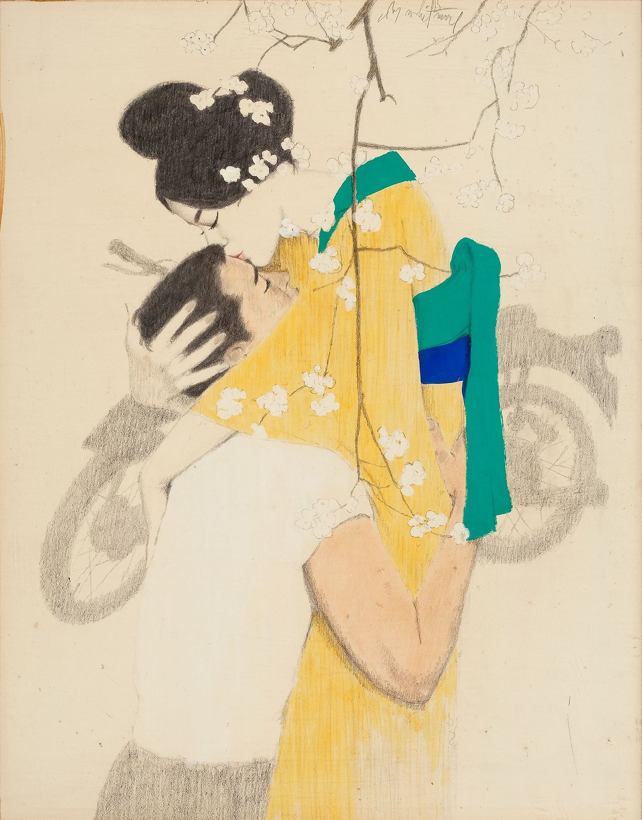 Whitmore, Coby - The Silver Pigeon, Saturday Evening Post story illustration, September 23, 1960. 28x22in.jpg