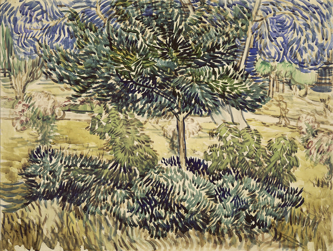 van-gogh-vincent---amsterdam---van-gogh-museum---tree-and-bushes-in-the-garden-of-the-asylum-1889-olio-gessetti-e-inchiostro-su-carta-469-x-619-cm_50638196681_o.jpg