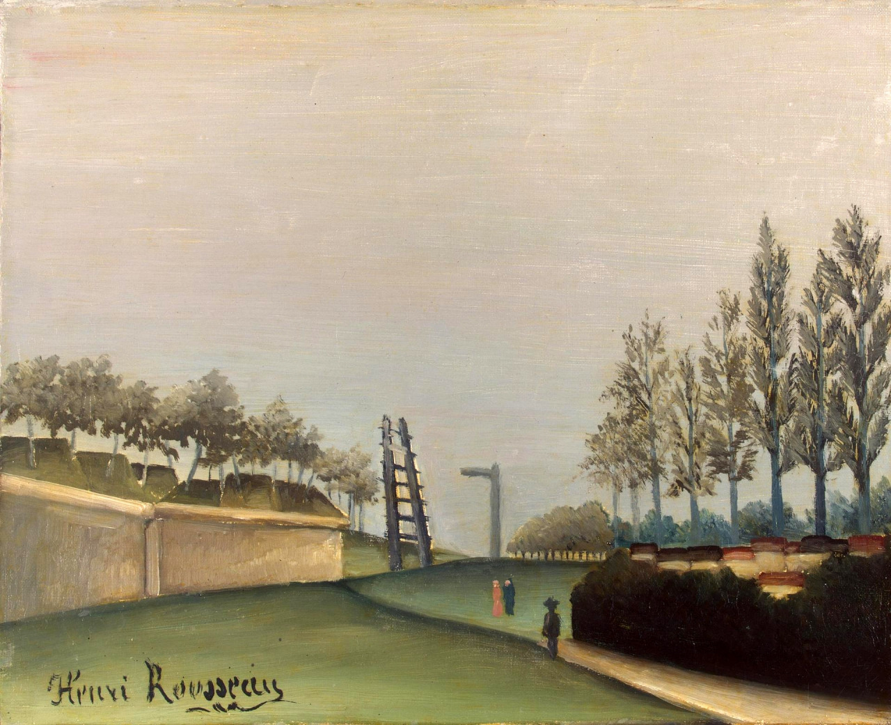 마크로스코 액자 버전 View of the Fortifications to the left of the Gate of Vanves  1909. Oil on canvas. 31 x 41 cm. The State Hermitage Museum, Saint Petersburg. .jpg