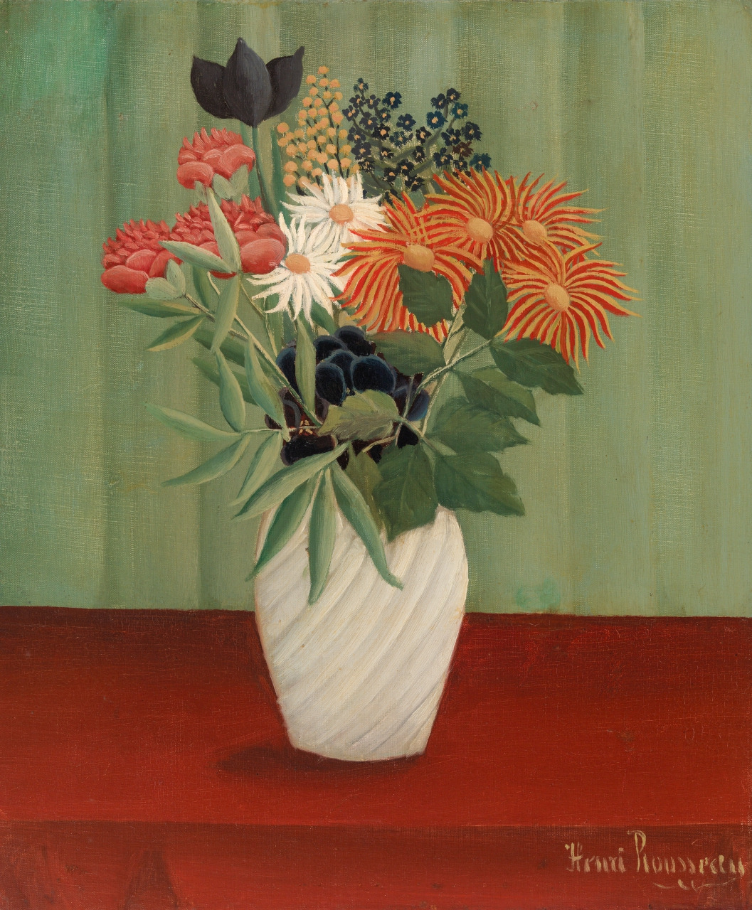 마크로스코 액자 버전 Bouquet of Flowers with China Asters and Tokyos  1910. Oil on canvas. 54,6 x 45,7 cm. The Barnes Foundation, Philadelphia..jpg
