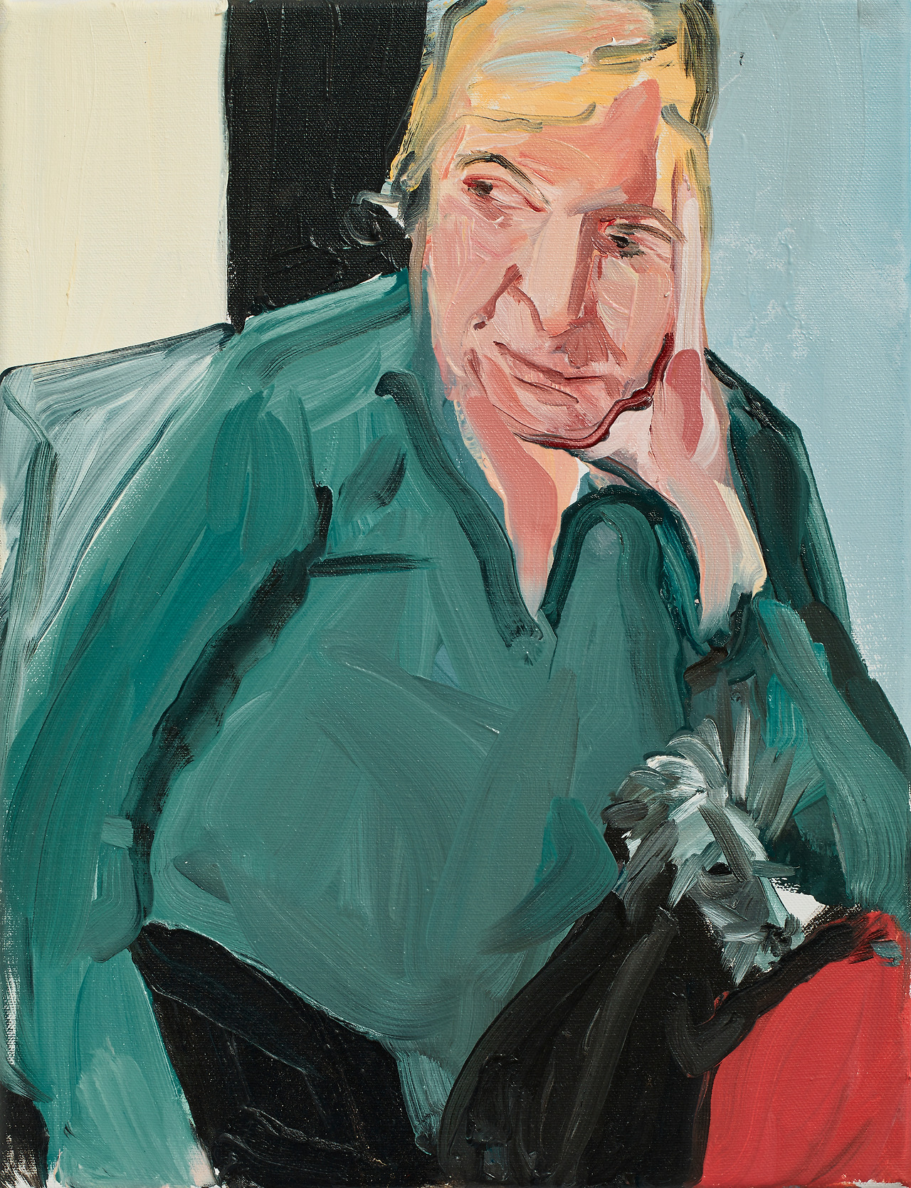 My Mother with Fern, 2017 Oil on canvas  Copyright: © Chantal Joffe.jpg