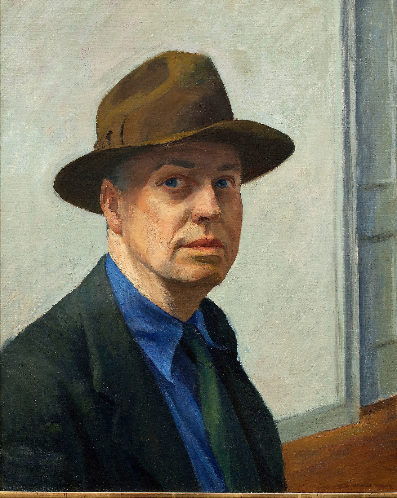 Self-portrait  1925-1930. Oil on canvas. 64,1 x 52,4 cm. Whitney Museum of American Art, New York.jpg