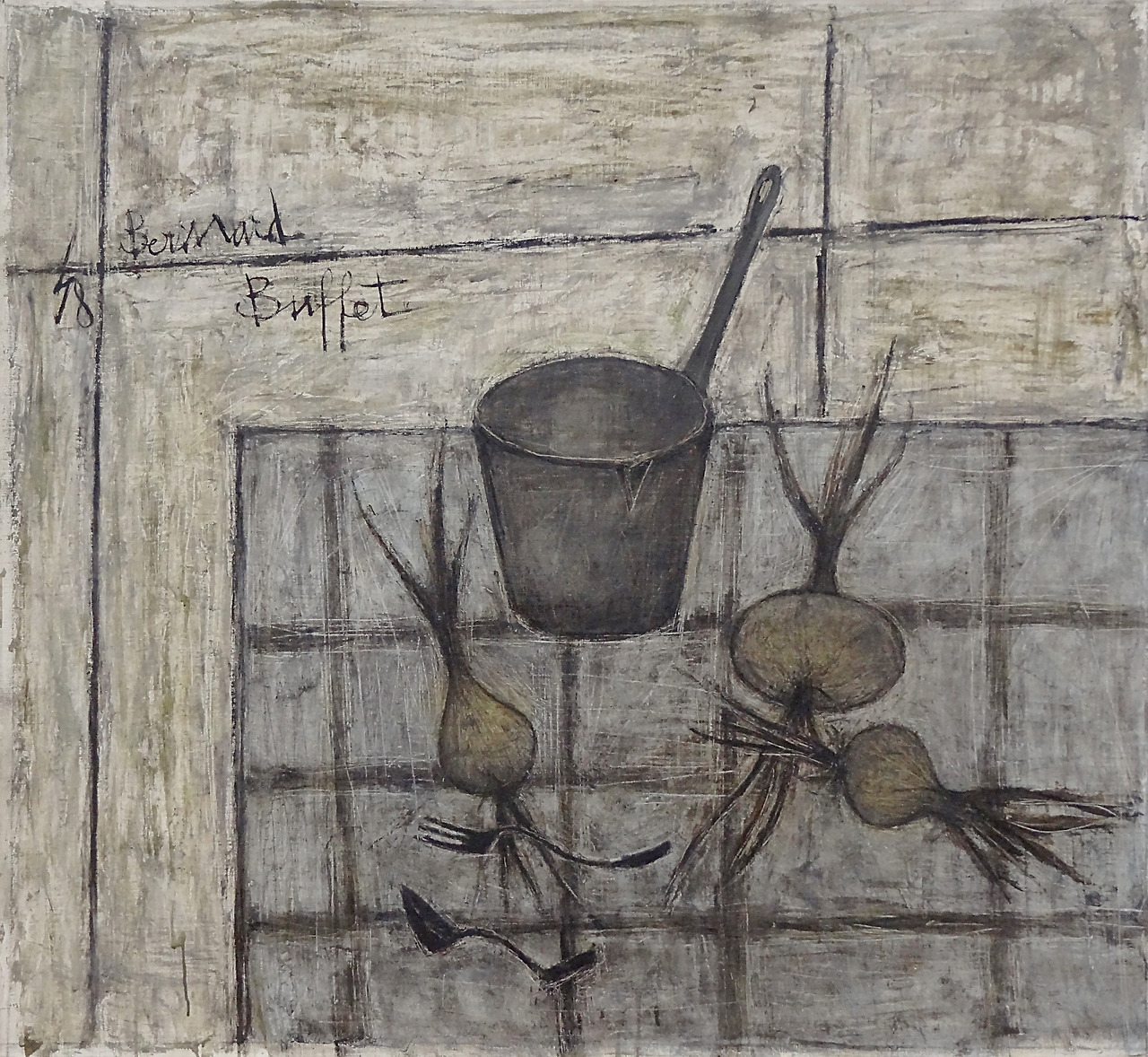 Nature morte aux oignons%22, Bernard Buffet, 1948. Palais des beaux-arts de Lille..jpg