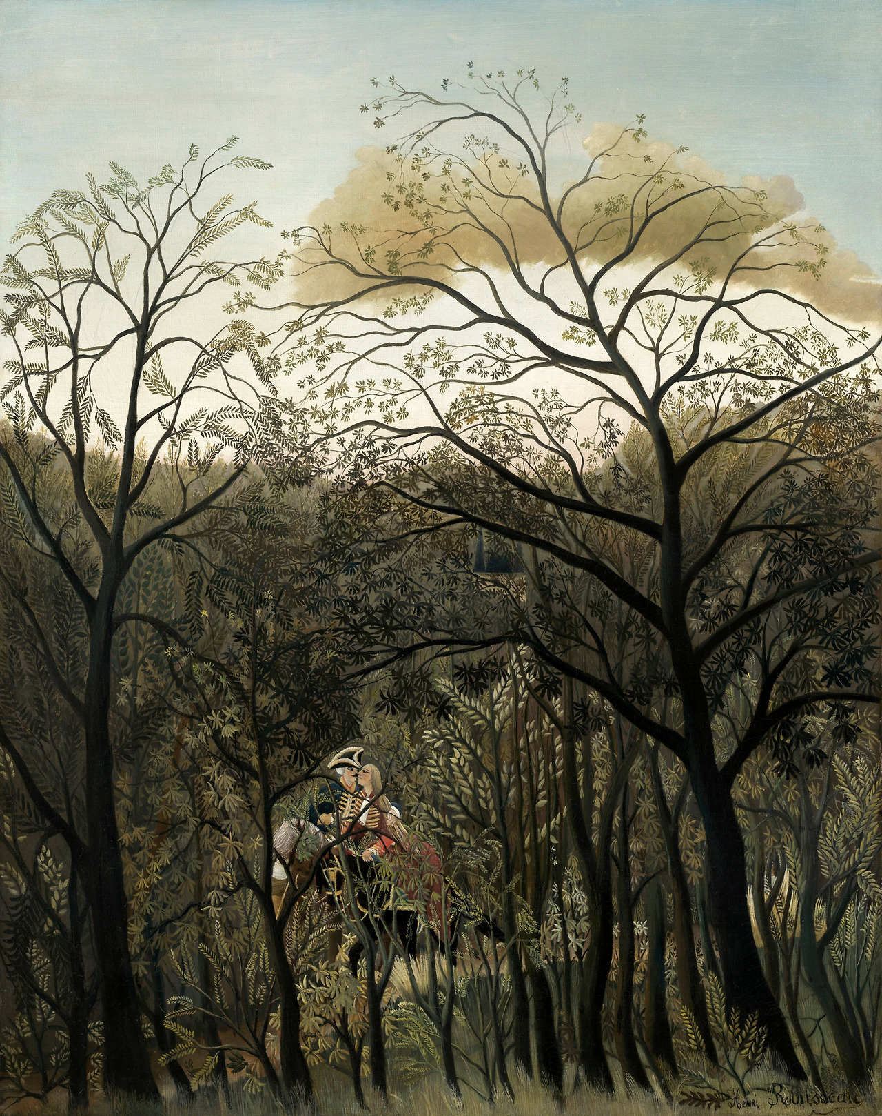 Rendezvous in the Forest  1889. Oil on canvas. 92 x 73 cm. National Gallery of Art, Washington. 1972.jpg