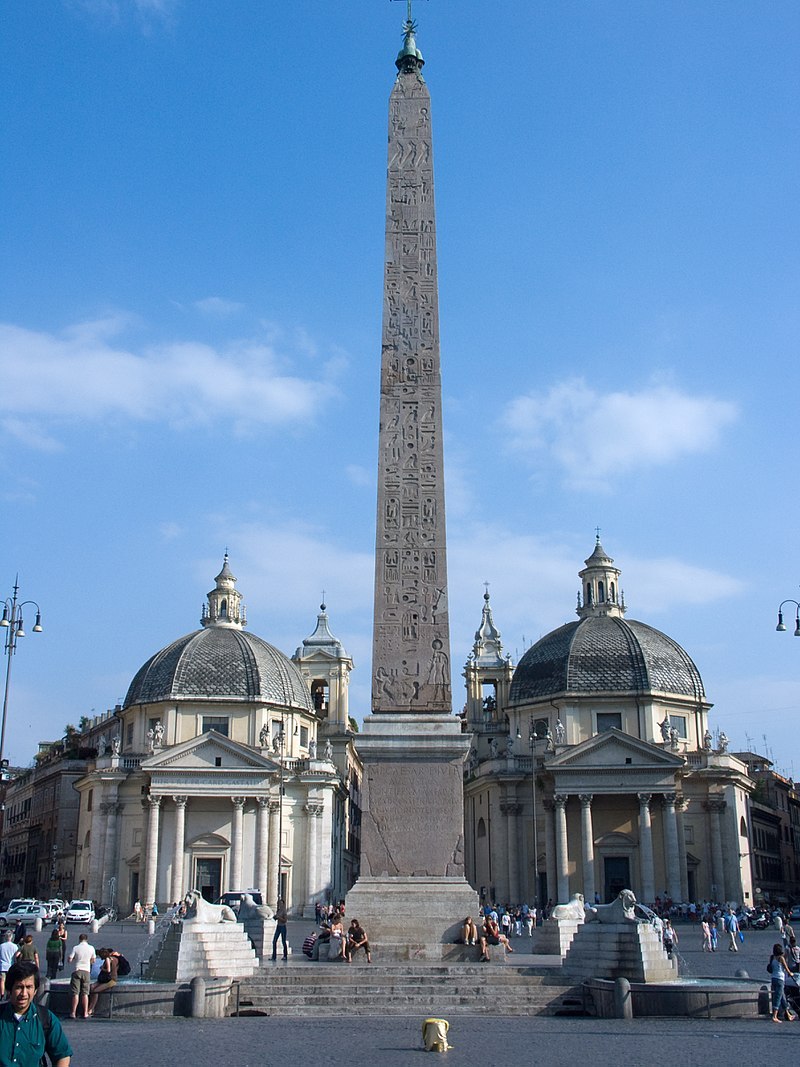800px-Rome-Piazza_del_Popolo-Obélisque_et_églises_Santa_Maria.jpg