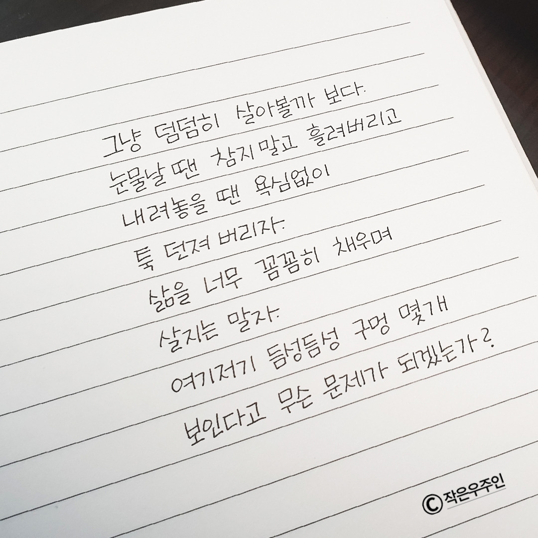 덤덤히 살자.jpg