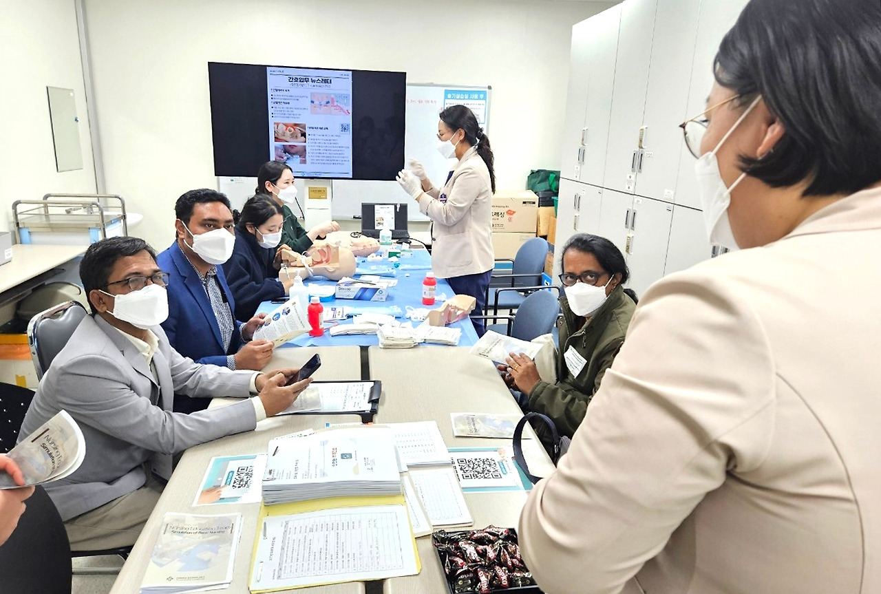 일산백병원 간호부, ADB 회원국 대상 '간호 연수교육' 진행3.jpg
