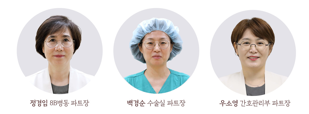 [사진]인제대학교 일산백병원 간호사 3명이 지역 간호사회로부터 회장상과 모범상 등 연이어 표창을 수상했다..jpg