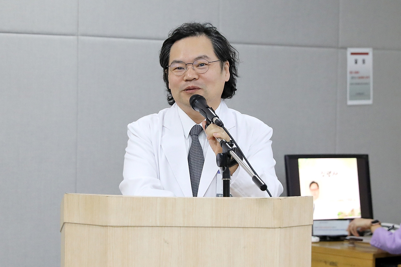 [사진] 일산백병원 이성순 원장이 올해에는 3년간 진행한 리모델링 완공으로 더 좋은 환경에서 더 좋은 의료서비스를 제공할 수 있게 될 것이라고 신년사를 통해 밝혔다..jpg