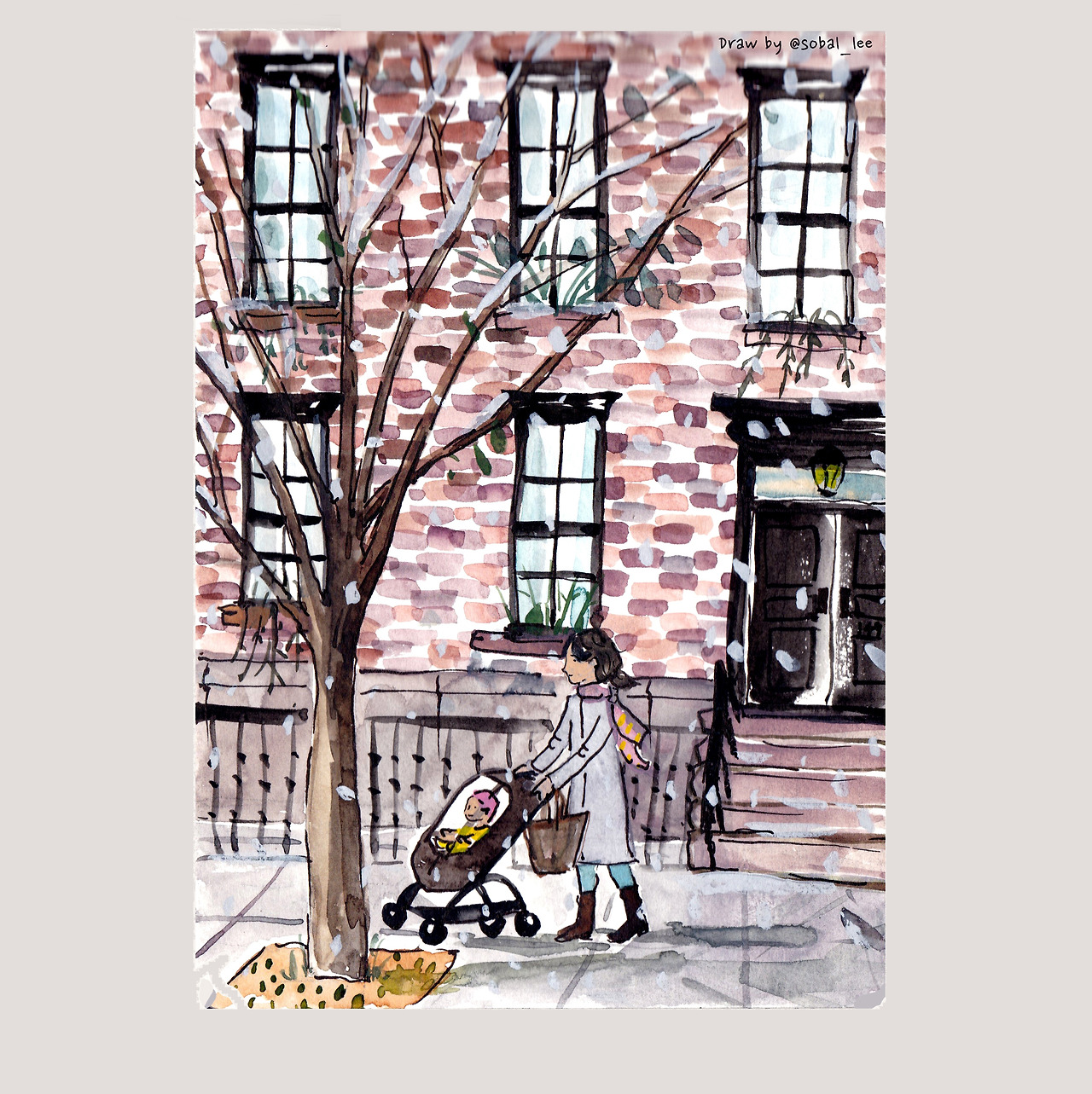 아기가 생긴 후 거리_인스타.jpg