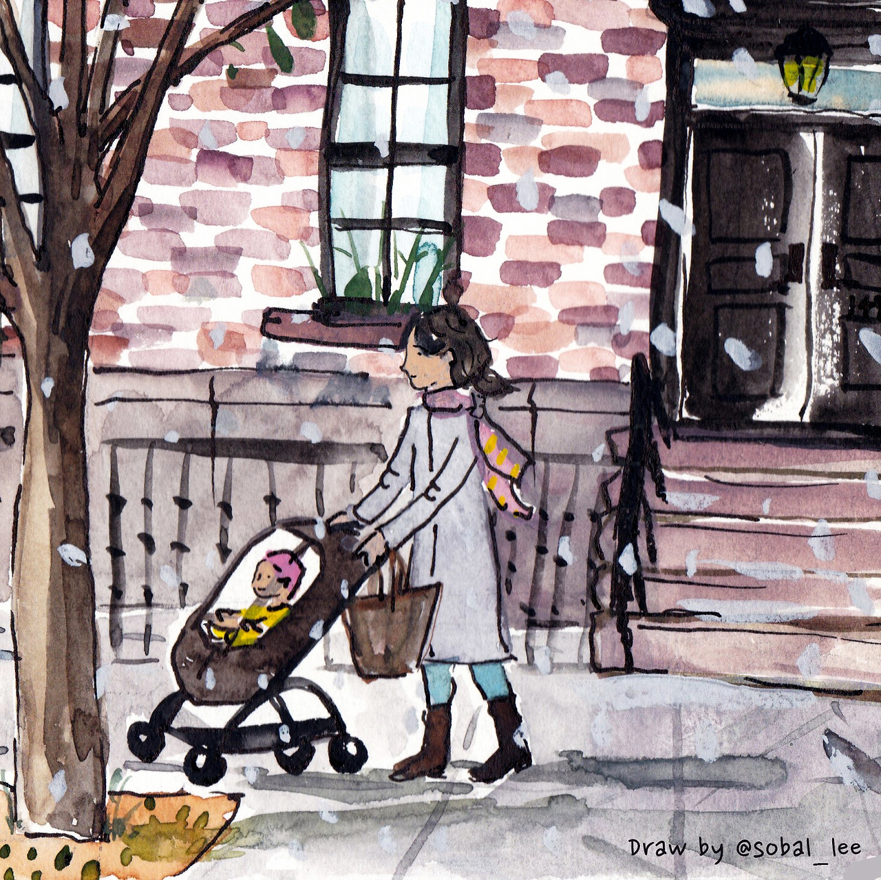 아기가 생긴 후 거리_인스타 부분.jpg